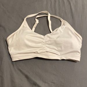 gymshark off white sports bra